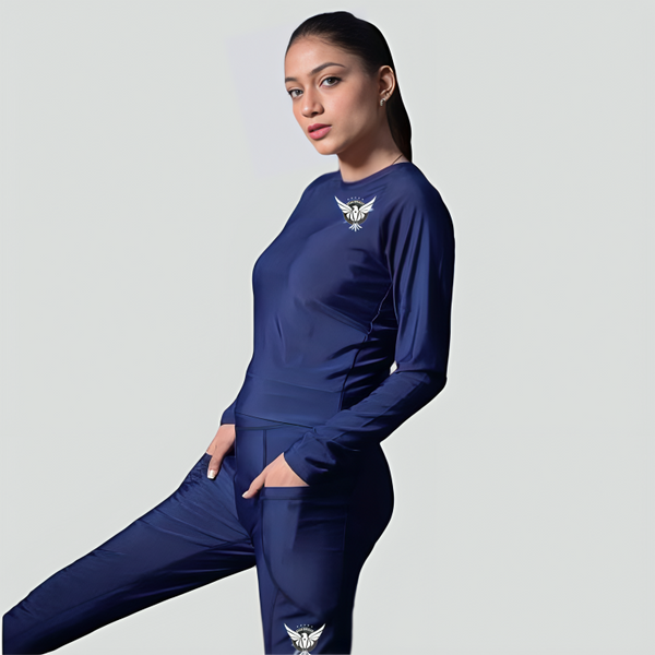 Ladies Blue Tracksuit