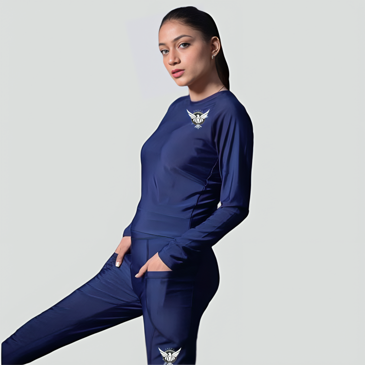 Ladies Blue Tracksuit