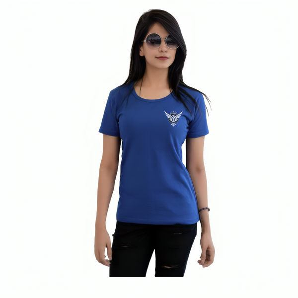 Ladies Blue T Shirt
