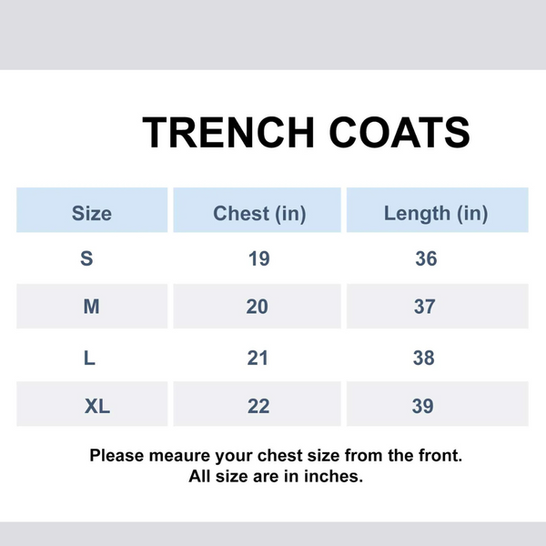 Ladies Blue Trench Suit