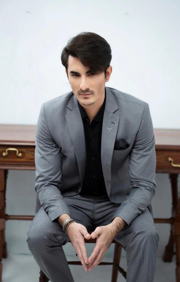 Elegant Classic Grey Suit