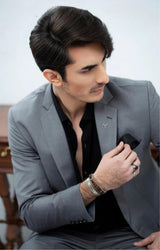 Elegant Classic Grey Suit