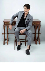Elegant Classic Grey Suit