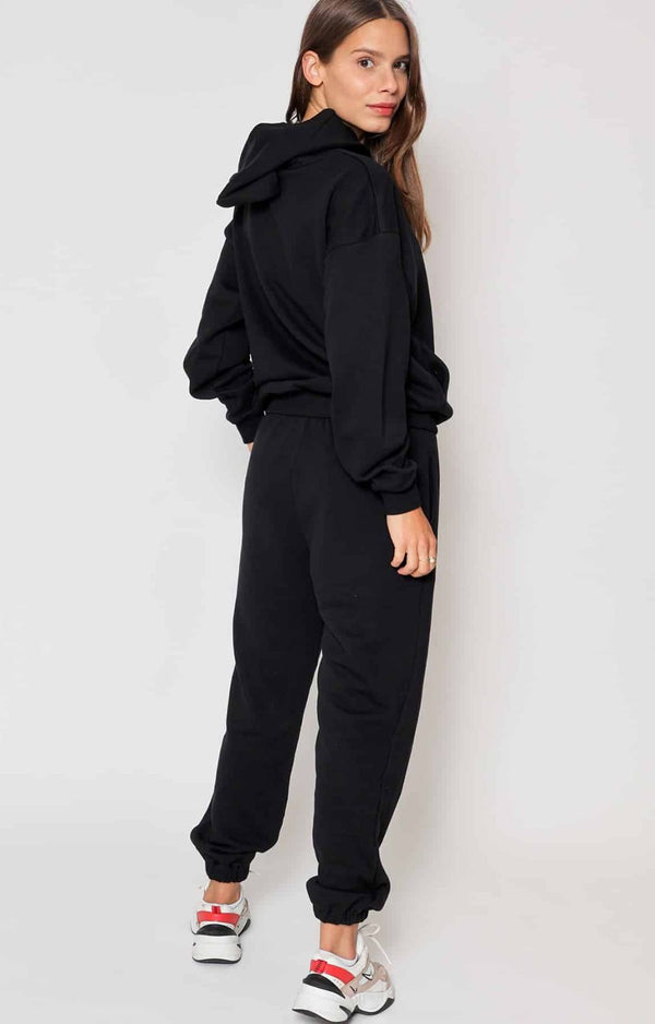 Women Black Track Suit