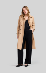 WOMEN’S BEIGE TRENCH COAT