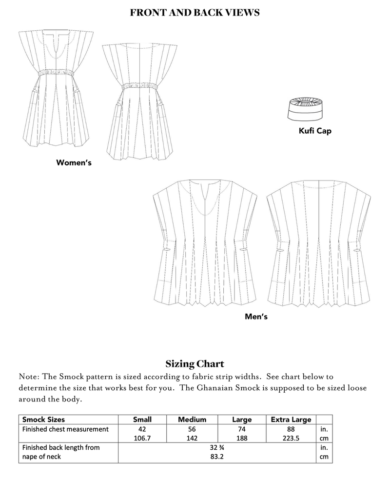 Star Bright Men’s Ghana  Smocks