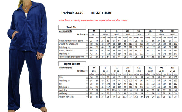 Ladies Blue Tracksuit