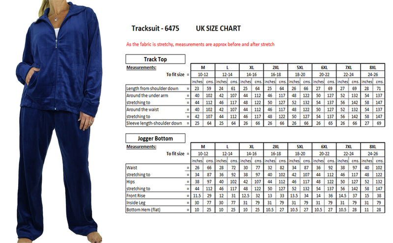 Ladies Blue Tracksuit